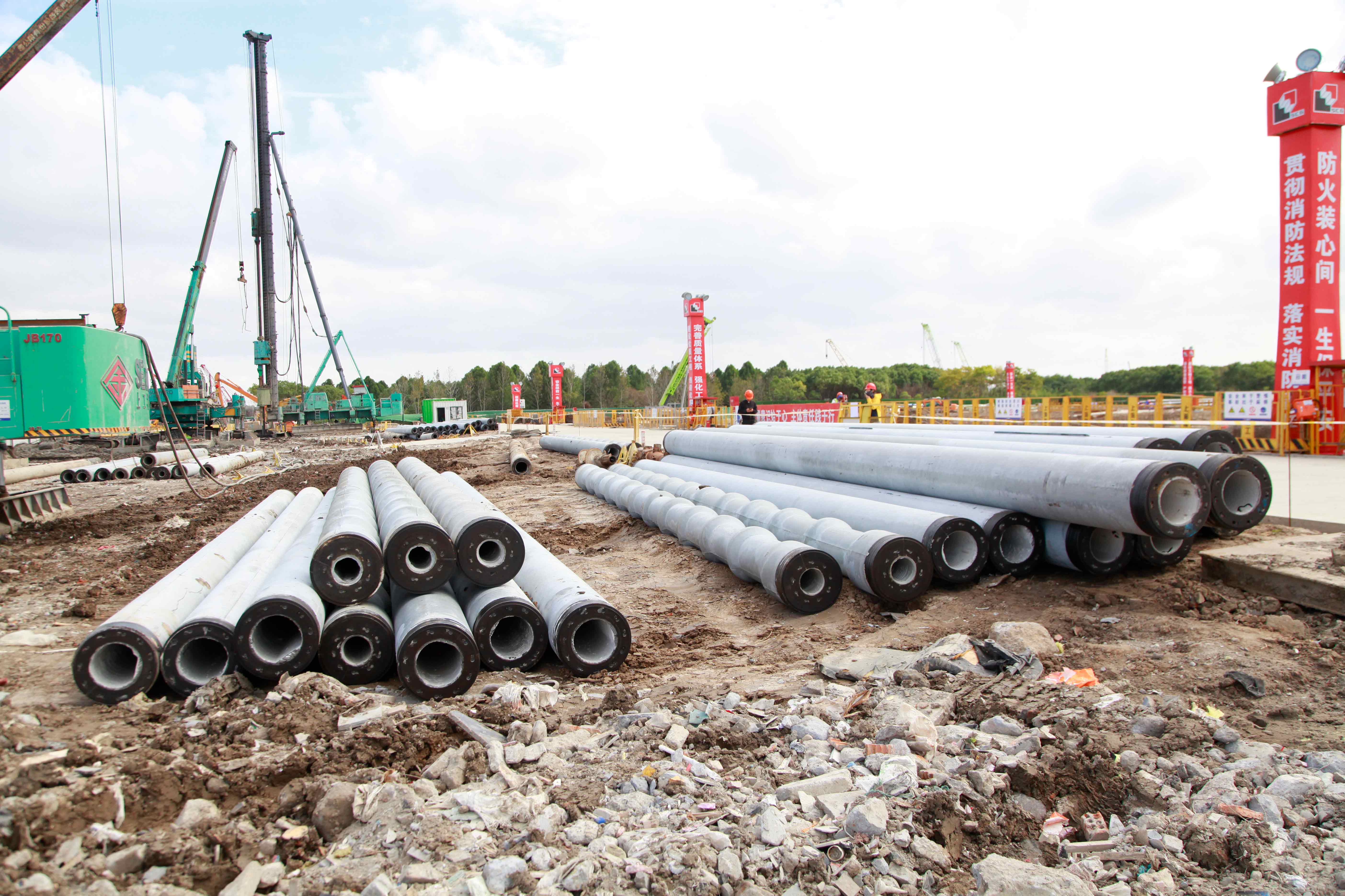 绿色植桩技术助力超级工程高效推进