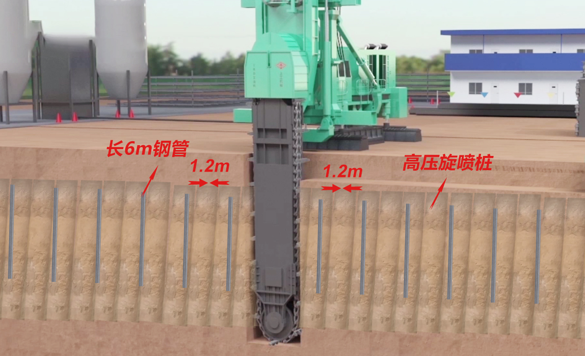 上工机械TRD-70E破解徐州钢管迷宫止水难题