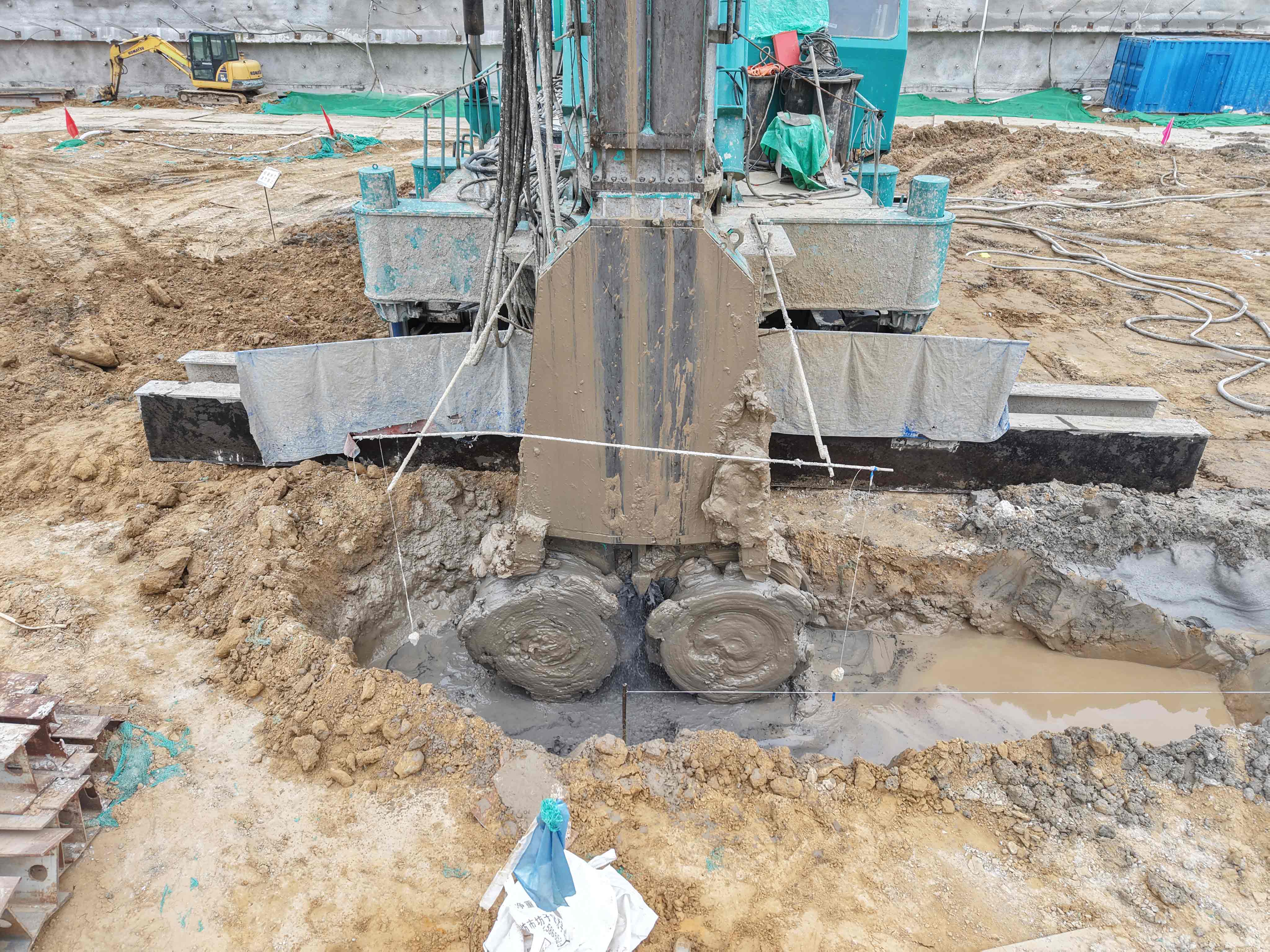 上工MS系列双轮搅助力潍坊医学院附属医院止水工程