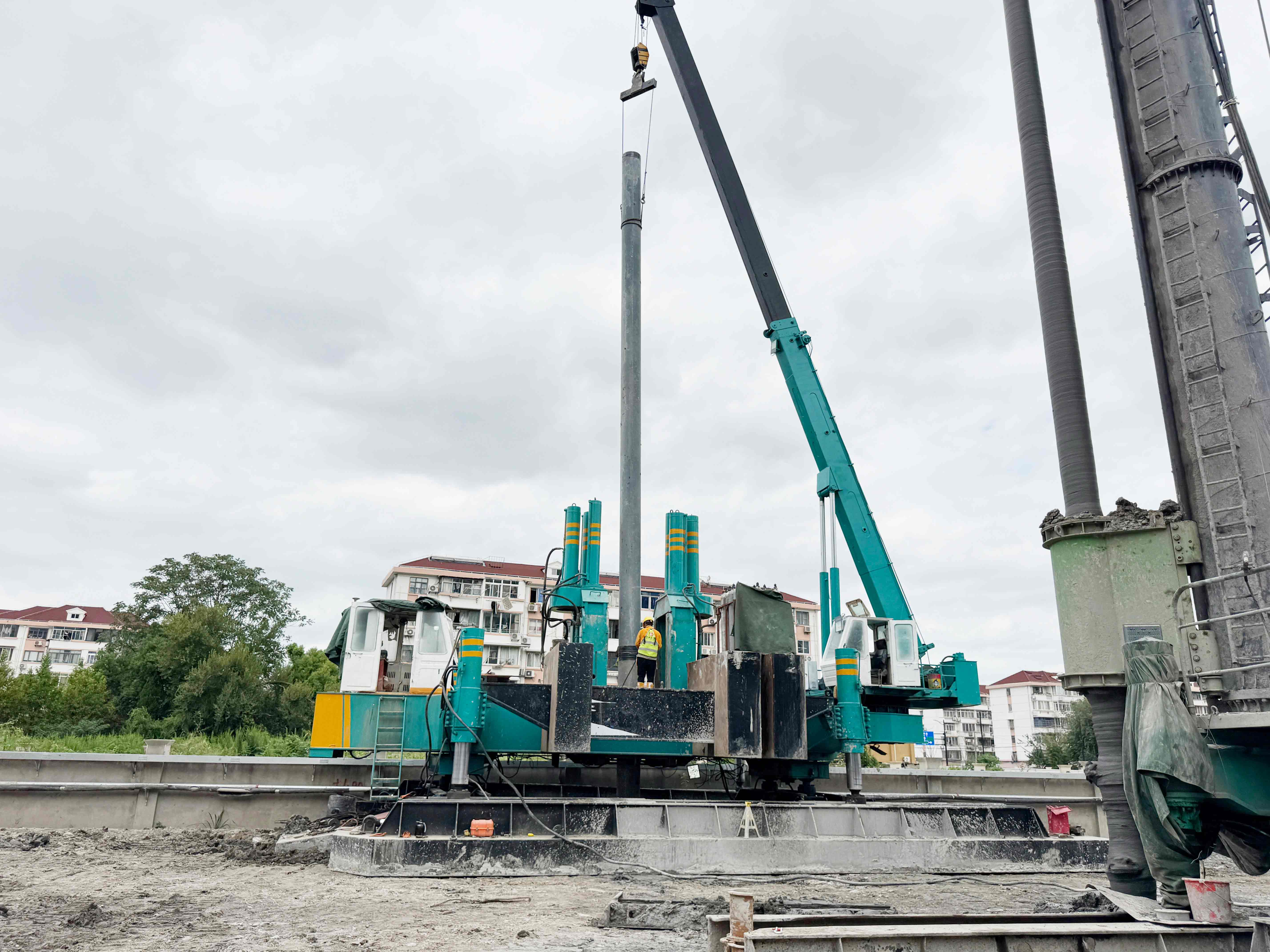 静钻根植桩技术助力校园建设|绿色施工新方案 静钻根植桩技术助力校园建设|绿色施工新方案