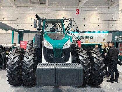 智能农机亮相粮油博览会｜提升粮油生产效率